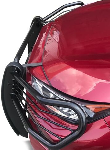 Black Horse Grille brush Bumper Guard Modular Black Compatible with 2019-2024 Toyota RAV4-17A093904MA in Saudi Arabia
