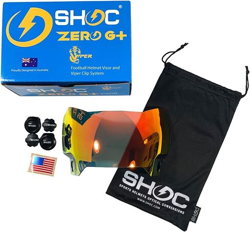 SHOC Zero G Plus Visor for Riddell SpeedFlex Football Helmets in Saudi Arabia