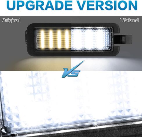 LED License Plate Lights Tag Lights Compatible with Challenger Avenger 2008-2014 Dodge Charger 2005-2014 Magnum 2005-2008 Dart 2013-2016 in Kuwait