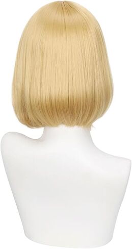 DAZCOS Anime Cosplay Wigs Womens Adults Costume Accessories for Halloween Party (Blonde) in Saudi Arabia