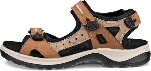 ECCO Women's Yucatan Sport Sandal, Nude/Coral Nubuck, 11-11.5 in Saudi Arabia