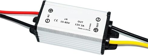 1pc Module 24V 36V 48V 60V to 5V 12V 1A 2A 3A Step-Down Power Converter Regulator LED Voltage(8-50V to 5V 2A) in Saudi Arabia