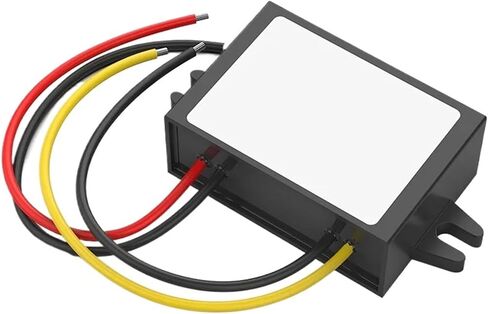 1pc 12v إلى 13.8v15v19v24v28v وحدة الطاقة DC-DC منظم السيارة (5A_19V) in Saudi Arabia