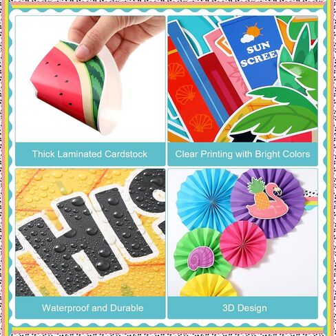 Containlol Spring Bulletin Board Decorations Set for Classroom Spring Into A Good Book Butterfly Flower Bird Bulletin Board Borders Cutouts with Colorful Floral Paper Fans Wall Office Supplies in Saudi Arabia