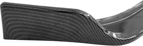 IKON MOTORSPORTS Front Bumper Lip, Compatible with 2019-2022 Nissan Altima, IKON Style Carbon Fiber Print PP Polypropylene Air Dam Chin Spoiler Protector Splitter 3PCS in Saudi Arabia