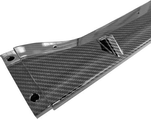 IKON MOTORSPORTS Front Bumper Lip, Compatible with 2019-2022 Nissan Altima, IKON Style Carbon Fiber Print PP Polypropylene Air Dam Chin Spoiler Protector Splitter 3PCS in Saudi Arabia