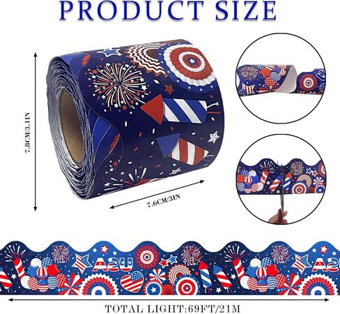 69 Feet Bulletin Board Borders,Graduation Poster Board Border Trim, for School Classroom Chalkboard Decorations Wall, Desks,Windows in Kuwait