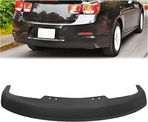 KUAFU Rear Bumper Lower Valance Compatible with 2013-2016 Chevrolet Malibu Eco Limited LS LT Replacement for GM1195127 20913499 Bumper Cover Panel Black in Saudi Arabia