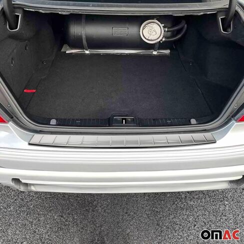 OMAC Rear Bumper Sill Cover for Mercedes E Class W213 Sedan 2017-2023 S.Steel Brushed in Saudi Arabia