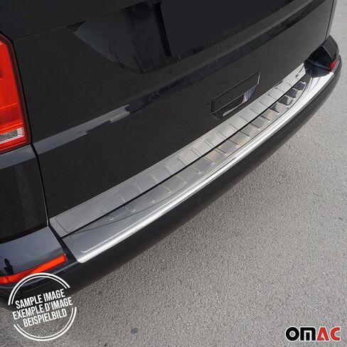 OMAC Rear Bumper Sill Cover for Mercedes E Class W213 Sedan 2017-2023 S.Steel Brushed in Saudi Arabia
