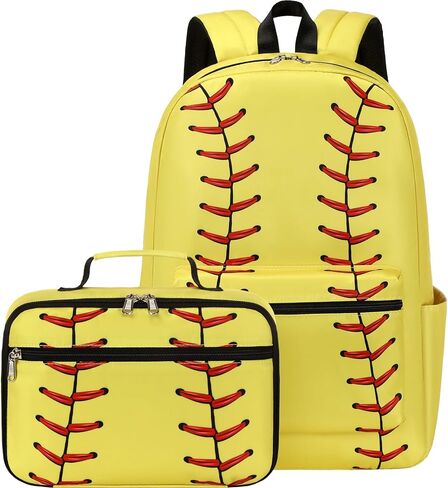 School Backpack for Girls Boys, Teens Bookbag with Lunch Box Set Kids Backpack Elementary Middle School Bag in Kuwait