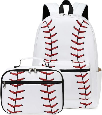 School Backpack for Girls Boys, Teens Bookbag with Lunch Box Set Kids Backpack Elementary Middle School Bag in Kuwait