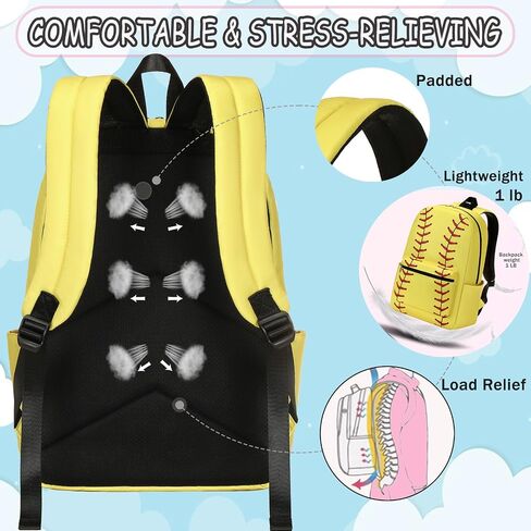School Backpack for Girls Boys, Teens Bookbag with Lunch Box Set Kids Backpack Elementary Middle School Bag in Kuwait