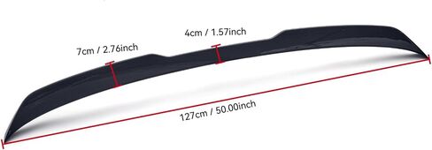Rear Spoiler for BMW 2019-2024 G20 330i M340i G80 M3 PSM Style, ABS Plastic Construction (Gloss Black) in Kuwait