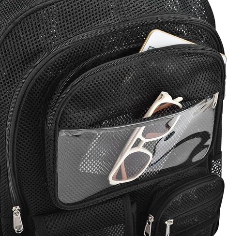 Clear Bag for Staduim Events, Clear Purse 12x12x6 Clear Crossbody Bag with Adjustbale Strap for Sports Concerts Festivals Events in Saudi Arabia