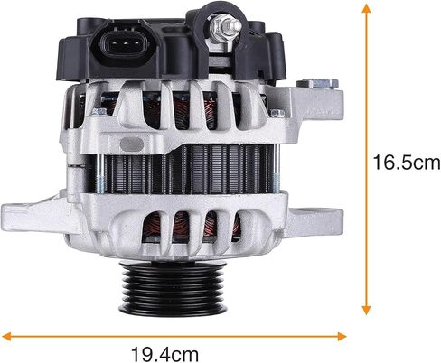 New Alternator for Hyundai Accent L4 1.6L 2012 2013 2014 2015 2016 2017 Naturally Aspirated High Output Automotive Alternators Replaces 37300-2B300 37300-2B500 37300-2B510 in Saudi Arabia