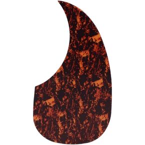 Acoustic Guitar Pickguards PVC Droplets Self-adhesive Water Drop Shape Pick Guards Blue Pearl