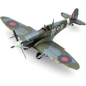 Metal Earth Supermarine Spitfire Color 3D Metal Model Kit Fascinations