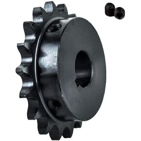 Jeremywell #50 Roller Chain Sprocket B Type 1" Bore 18 Tooth