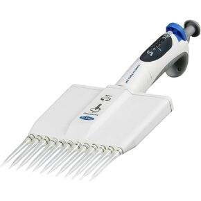Vision Scientific VS-TP8D100H Adjustable Volume Multi-Channel Micropipette Pipettors with 8 Channels 10-100uL Micropette