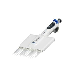 Jackson Global JS-TP12D300H 30-300uL Adjustable Volume Multi-Channel Micropipette Pipettors with 12 Channels | 4-Position Volume Settings | High Chemical and UV Resistance