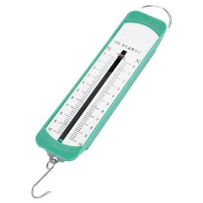 Newton Force Meter Spring Scale, Pull-Type Hanging Spring Dynamometer Mechanical Instrument 10N, Measure The Mass of Objects Within 1kg
