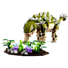 Dinosaur in Building Sets, L005 Ankylosaurus Jurassic, Dino World Park, Set for Boys and Girls, Age 4 + Year Old,601PCS