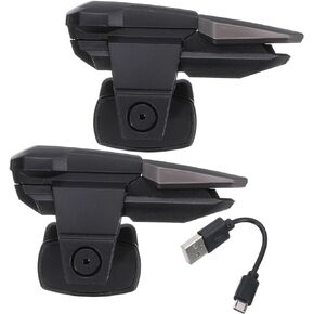 MECCANIXITY Gaming Trigger Mobile Game Controller 1 Pair Fire Key Burst Shooter Black for 4.7-6.5 Inch Cell Phone with USB Cable