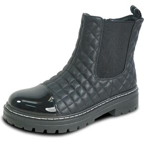 Canada Women Ankle Dressy Casual Riding Chelsea Boot LEILA Fall Boot Side Zipper Black