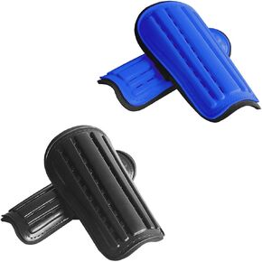2 Pairs Soccer Shin Guards for Adults and Youths, 4mm Thicken EVA Soccer Shin Guards Protective Gear Soccer Equipment for Kids, Boys, Girls