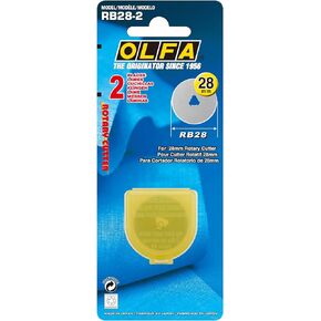 Olfa Rotary Blade Refill (2 Per Package) - 28mm