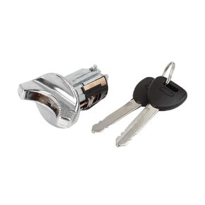 X AUTOHAUX Ignition Key Switch Lock Cylinder with 2 Keys for Ford F150 F250 F350 Pickup Truck 1992-1996