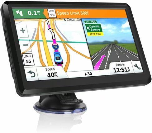 نظام تحديد المواقع العالمي (GPS) لشاحنة السيارة RV، نظام تحديد المواقع العالمي (GPS) بشاشة 7 بوصة، خرائط 2024 (تحديثات مجانية مدى الحياة)، برامج تشغيل GPS التجارية للشاحنة، نظام ملاحة GPS لسائقي الشاحنات، توجيه مخصص للشاحنات in Kuwait