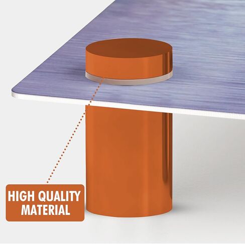 4 قطع من براغي الفولاذ المقاوم للصدأ (أسود) - براغي مقاس ½ بوصة × 1 بوصة للافتات الأكريليك والخشب والزجاج - حامل لافتات على الحائط للإطارات والإعلانات وشاشات العرض in Kuwait