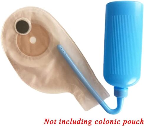 زجاجة غسيل كيس فغر القولون لأداة تنظيف كيس فغر القولون، السعة: 350 مل، قابلة لإعادة الاستخدام in Kuwait