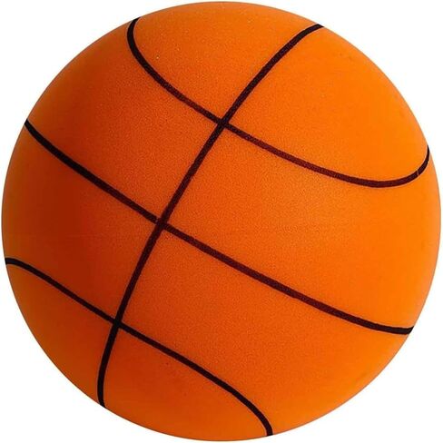 Silent Basketball,Silent Basketball Dribbling Indoor, 2024 Upgrade Quiet Foam Basketball Indoor Training Ball,Foam Basketball Indoor Training Quiet Ball Feel No Noise Basketball Gift in Kuwait