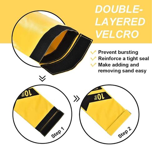 Goplus Workout Fitness Sandbag w/Filler Bag, 10 to 40 LBS/ 10 to 60LBS Adjustable Heavy Military Tactical Training Weight Bags for Home Gym Exeicise Crossfit in Saudi Arabia
