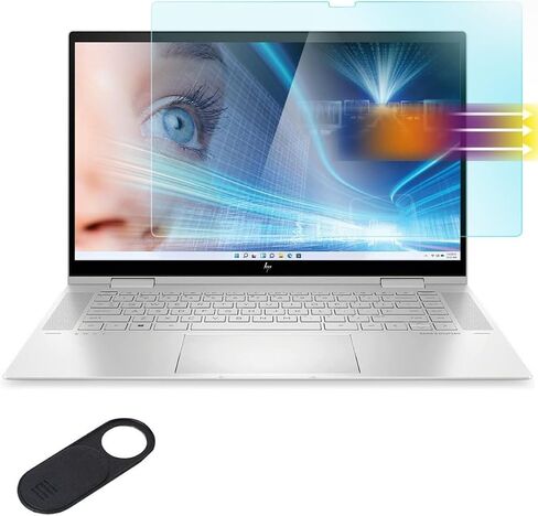 Screen Protector for HP Envy x360 2-in-1 laptop 15-fe 15-fh 2023 Series 15-fh0013dx 15-fh0023dx 15-fe0053dx 15-fe0013dx 15-fe0097nr,Eye Protection Anti Blue Light Anti Glare Filter, Anti Fingerprint in Saudi Arabia