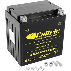 Caltric AGM Battery Compatible with Polaris Sportsman 700 EFI 2002 2003 2004 2005 2006 2007 / 12V 30AH CCA350 4010630 in Kuwait