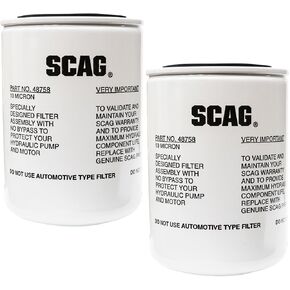 2PK Genuine OEM Scag Hydraulic Transmission Filter 48758 in Saudi Arabia