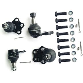 TOM - 4Pcs Suspension Kit Front Upper & Lower Ball Joints For 2000-2001 for Dodge Ram 1500 2WD K7365 K7366 in Saudi Arabia