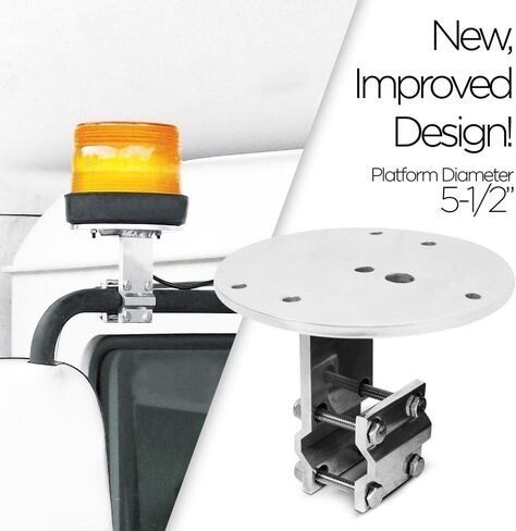 Pro LED BRK1 MIRENM MINTURT BRACKET لمصابيح تحذير مثبتة على الترباس على شريحة مرآة الساحل الغربي in Saudi Arabia