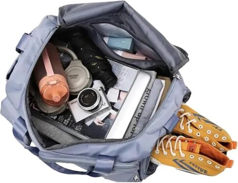 Personalized Sports Bag - Custom Gym Bag, Cheer Bag, Weekender Bag, Duffle Bags Personalized for Men, Women - Personalized Duffel Bag with Name (Black with your text and logo) in Saudi Arabia