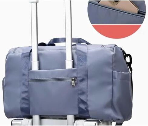 Personalized Sports Bag - Custom Gym Bag, Cheer Bag, Weekender Bag, Duffle Bags Personalized for Men, Women - Personalized Duffel Bag with Name (Black with your text and logo) in Saudi Arabia