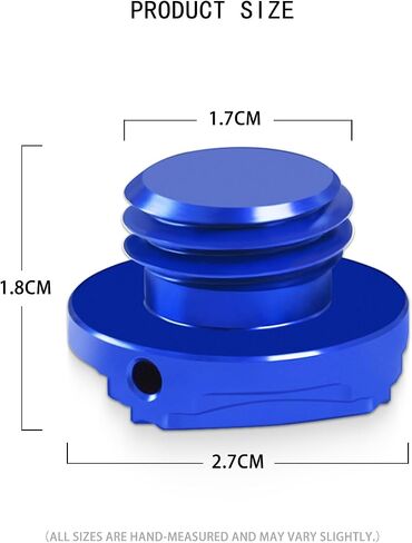 Motorcycle Engine Oil Filler Cap Plug Cover Screw Compatible With Monster CBR1000RR Z900 Z650 MT-09 X-Adv 750 XSR900 Z1000 Z900SE CB650F CBR650F And Other Almost Motorcycle Model in Kuwait