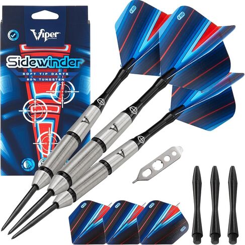 Viper Sidewinder Tungsten Steel Tip Darts 23 Grams and Casemaster in Saudi Arabia
