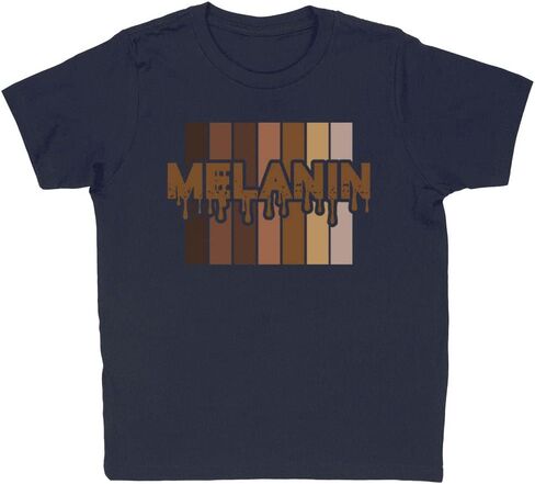 Drippy Melanin Kids T-Shirt Youth in Saudi Arabia
