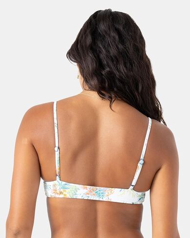 Roxy Women's Bralette Bikini Adjustable Swim Top, Quick-Dry, Removable Pads, UPF 50+, Resort Wear in Saudi Arabia