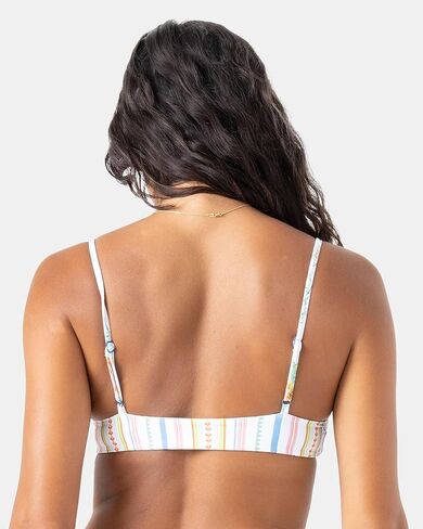 Roxy Women's Bralette Bikini Adjustable Swim Top, Quick-Dry, Removable Pads, UPF 50+, Resort Wear in Saudi Arabia