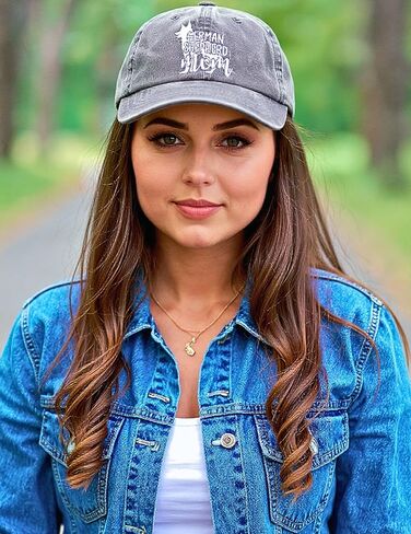 InnoBeta German Shepherd Gifts for Women, German Shepherd Mom Adjustable Vintage Baseball Cap Washed Cotton Embroidered Hat in Saudi Arabia